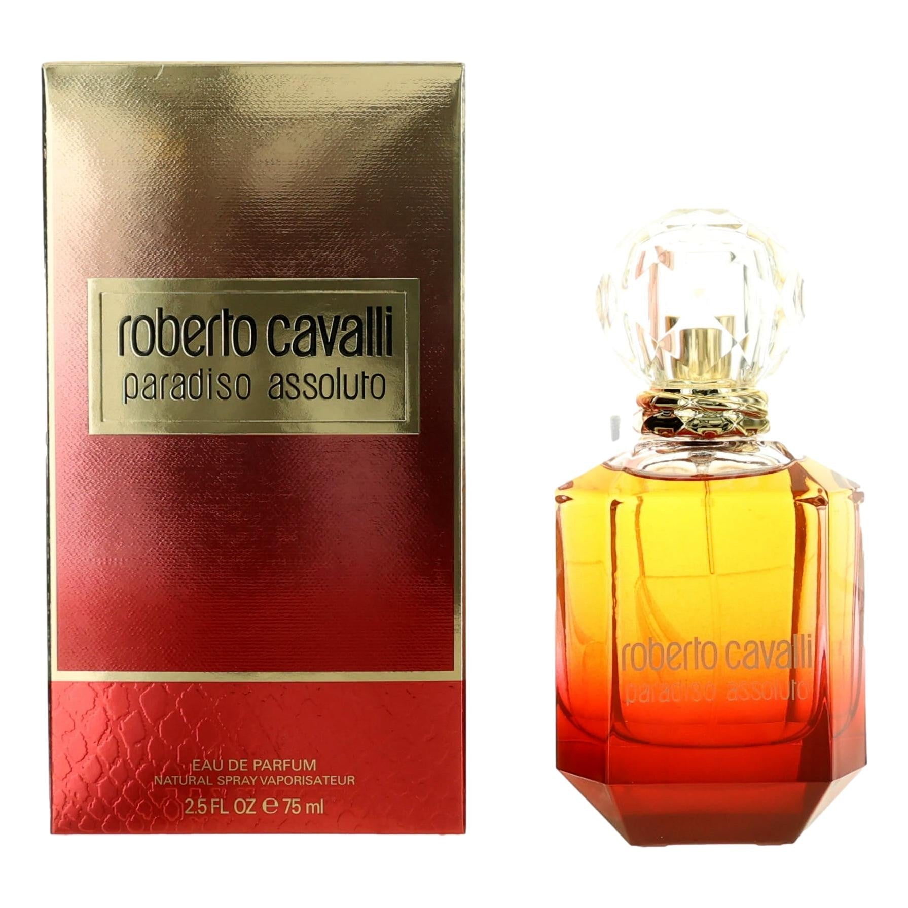 Roberto Cavalli Paradiso Assoluto by Roberto Cavalli, 2.5oz EDP Spray women by Roberto Cavalli