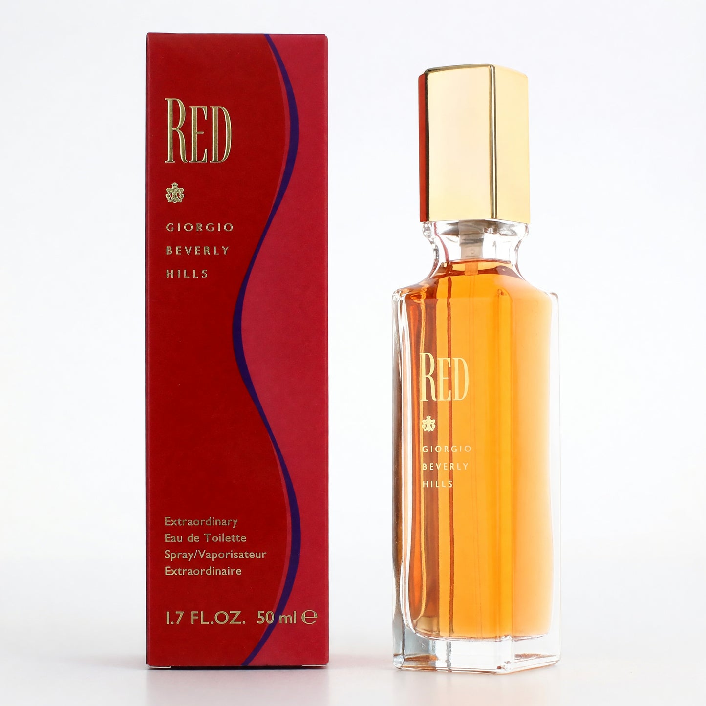 Red by Beverly Hills, 1.7 oz EDT Spray, women by Beverly Hills