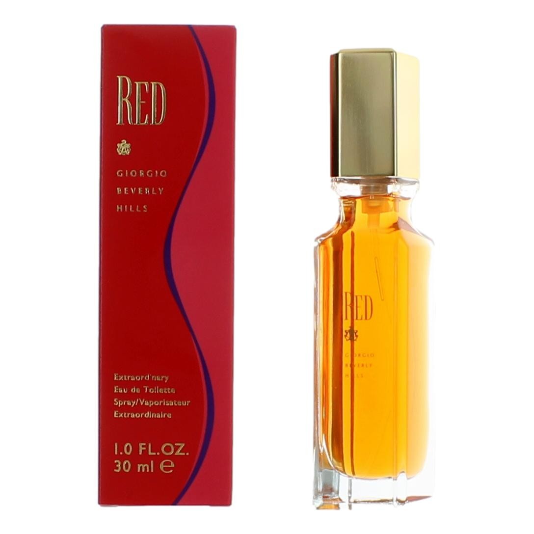 Red by Beverly Hills, 1 oz EDT Spray for Women by Beverly Hills