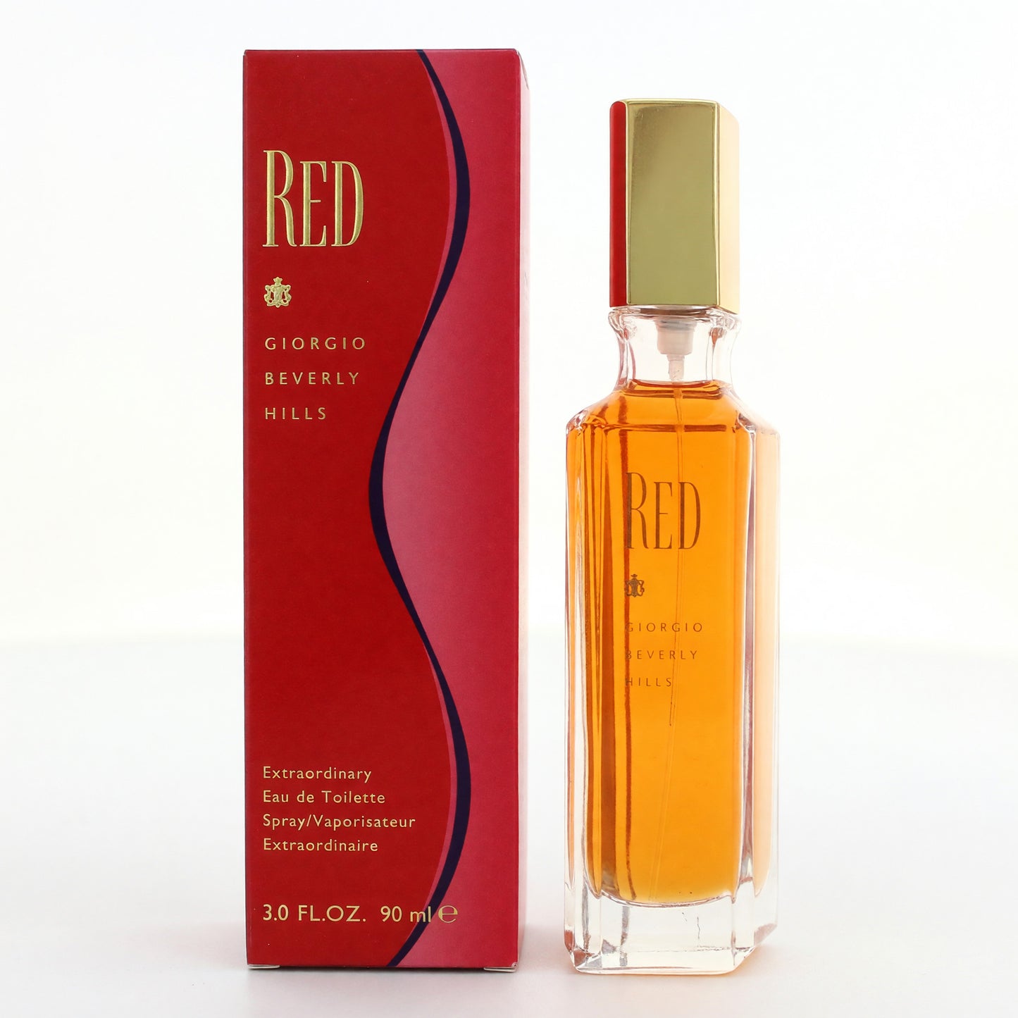 Red by Beverly Hills, 3 oz EDT Spray for Women by Beverly Hills