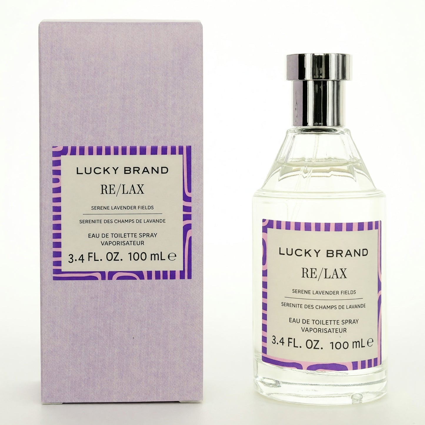 Lucky Brand Re/Lax by Lucky Brand, 3.4 oz EDT Spray for Women by Lucky Brand