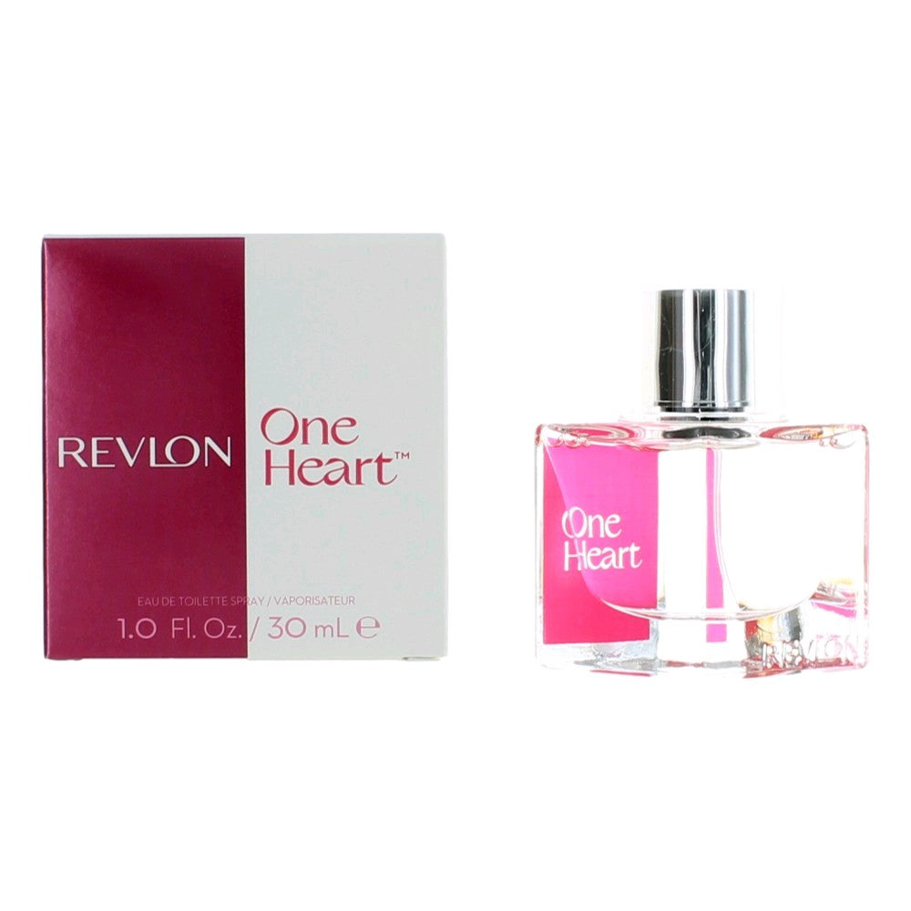 One Heart by Revlon, 1 oz EDT Spray for Women by Revlon