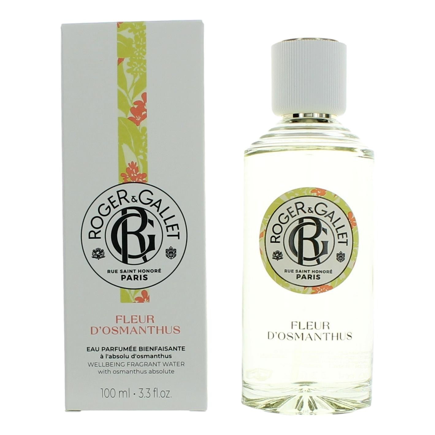 Roger & Gallet Fleur D'Osmanthus, 3.3oz Eau Parfumee Spray women by Roger & Gallet