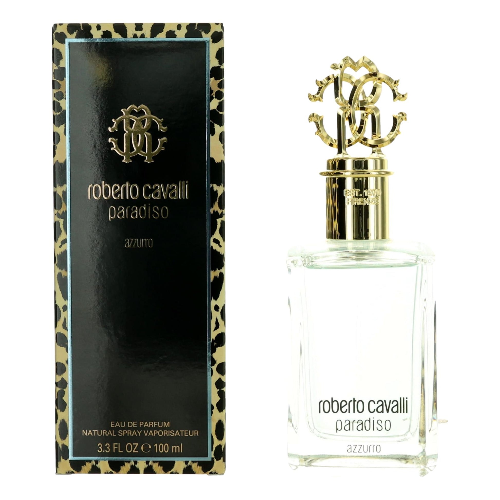 Roberto Cavalli Paradiso Azzurro by Roberto Cavalli, 3.3oz EDP Spray women by Roberto Cavalli