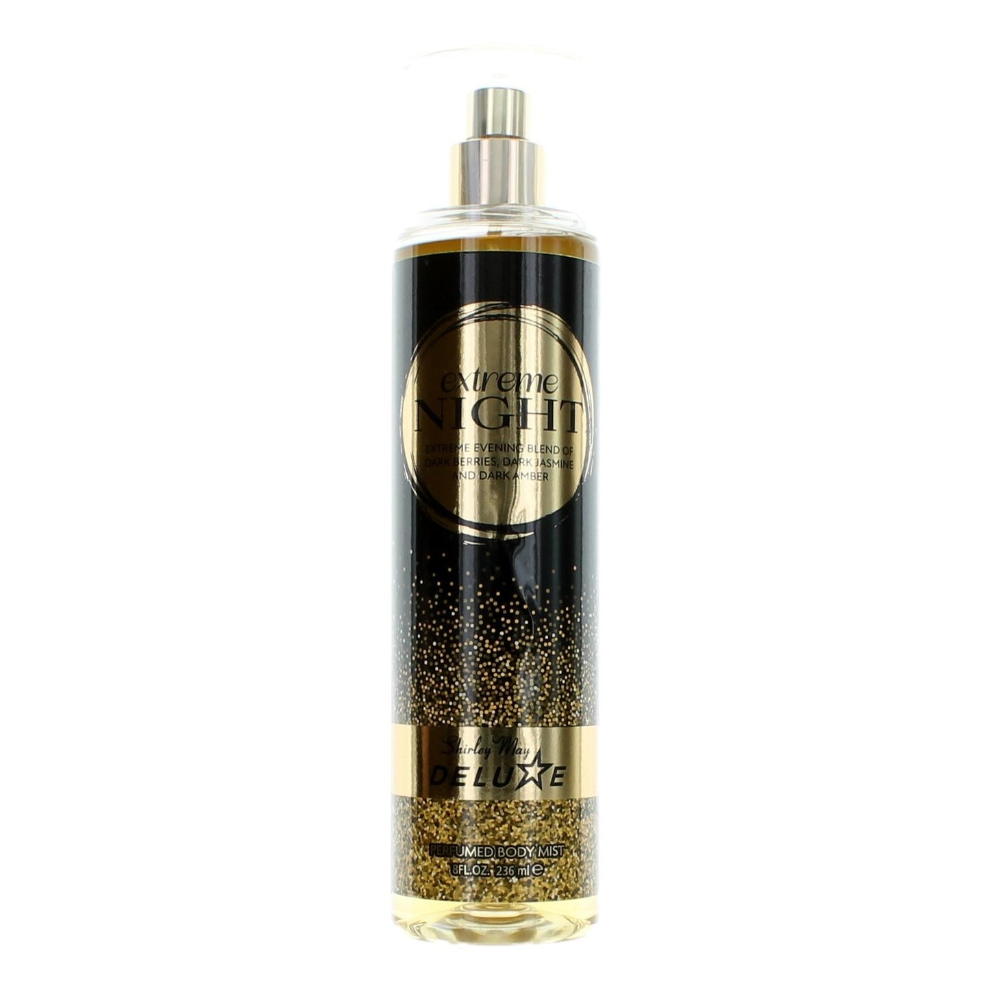Extreme Night by Shirley May Deluxe, 8 oz Perfumed Body mist for Women by Shirley May