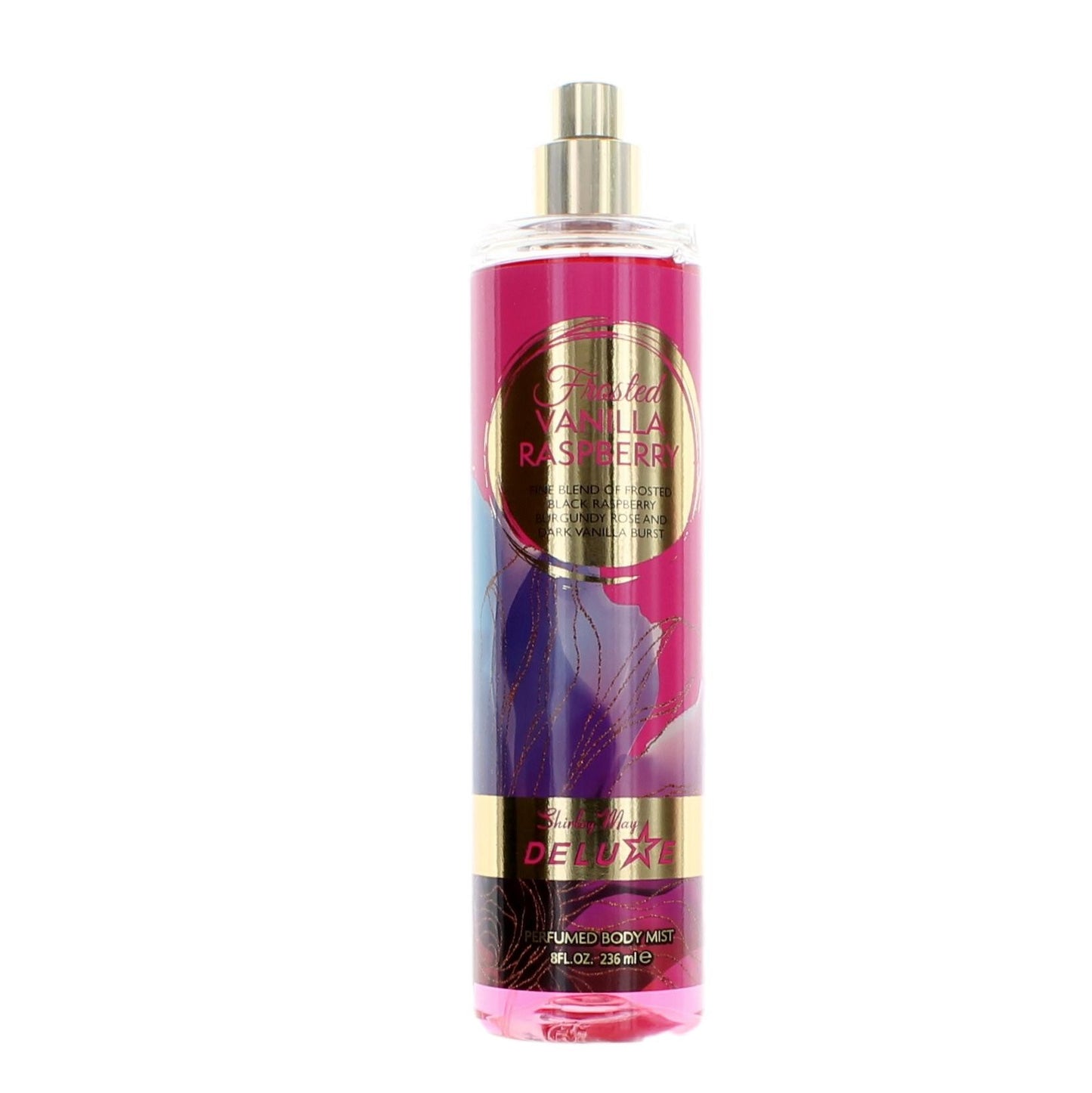 Frosted Vanilla Raspberry by Shirley May Deluxe, 8oz Perfumed Body Mist women by Shirley May