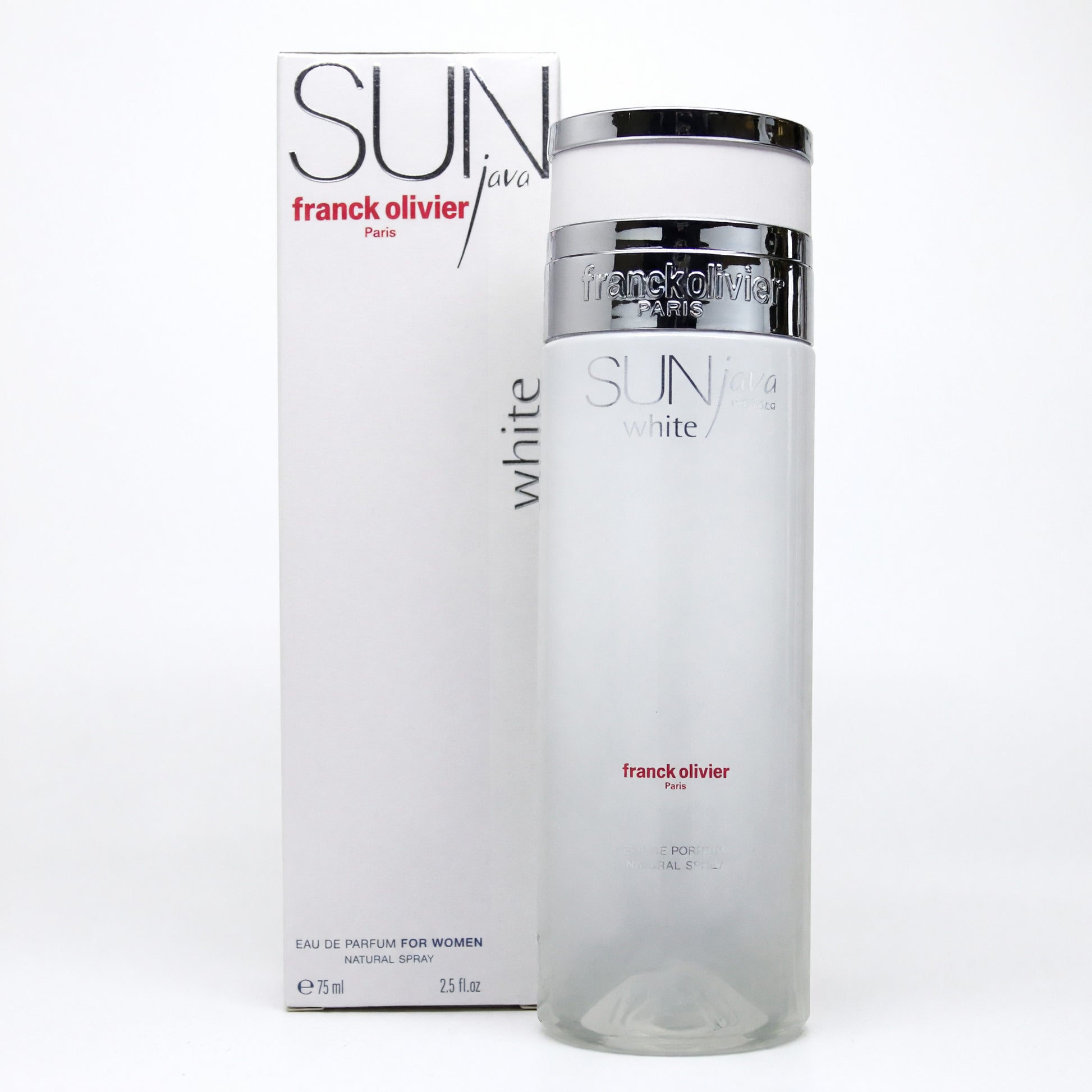 Sun Java White by Franck Olivier, 2.5 oz EDP Spray for Women by Franck Olivier