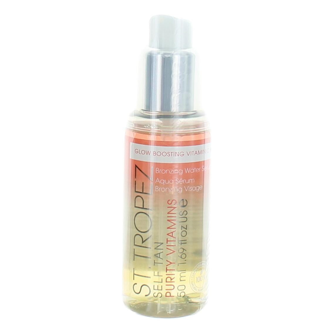 St. Tropez Self Tan Purity Vitamins by St. Tropez, 1.6oz Bronzing Water Serum by St. Tropez