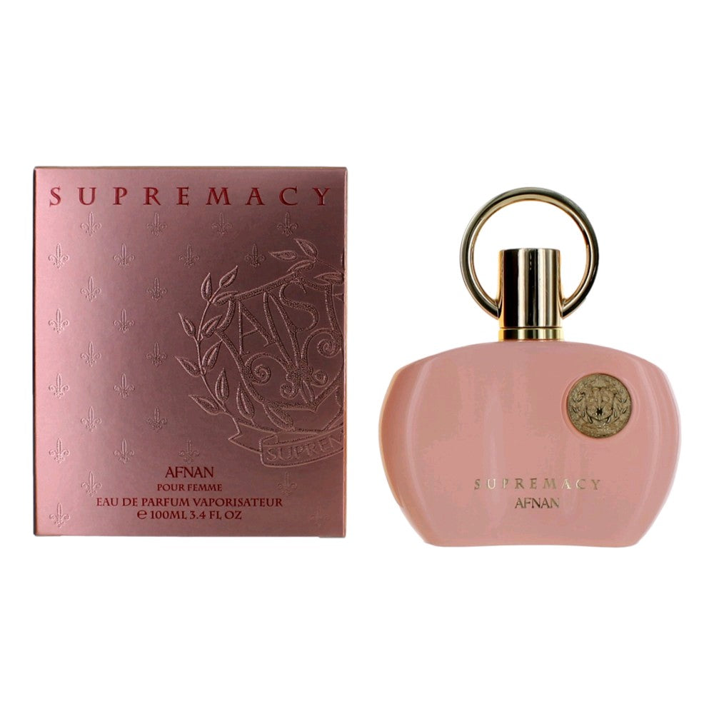 Supremacy Pink by Afnan, 3.4 oz EDP Spray for Women by Afnan