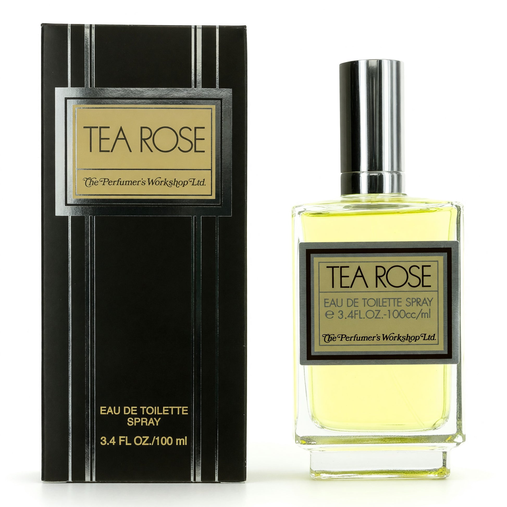 Tea Rose by Perfumer's Workshop, 3.4 oz EDT Spray for Women by Perfumer's Workshop