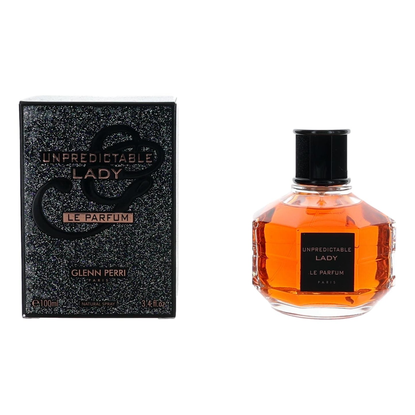 Unpredictable Lady Le Parfum by Glen Perri, 3.4 oz EDP Spray for Women by Glenn Perri