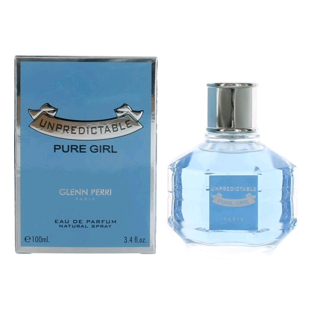 Unpredictable Pure Girl by Glenn Perri, 3.4 oz EDP Spray for Women by Glenn Perri