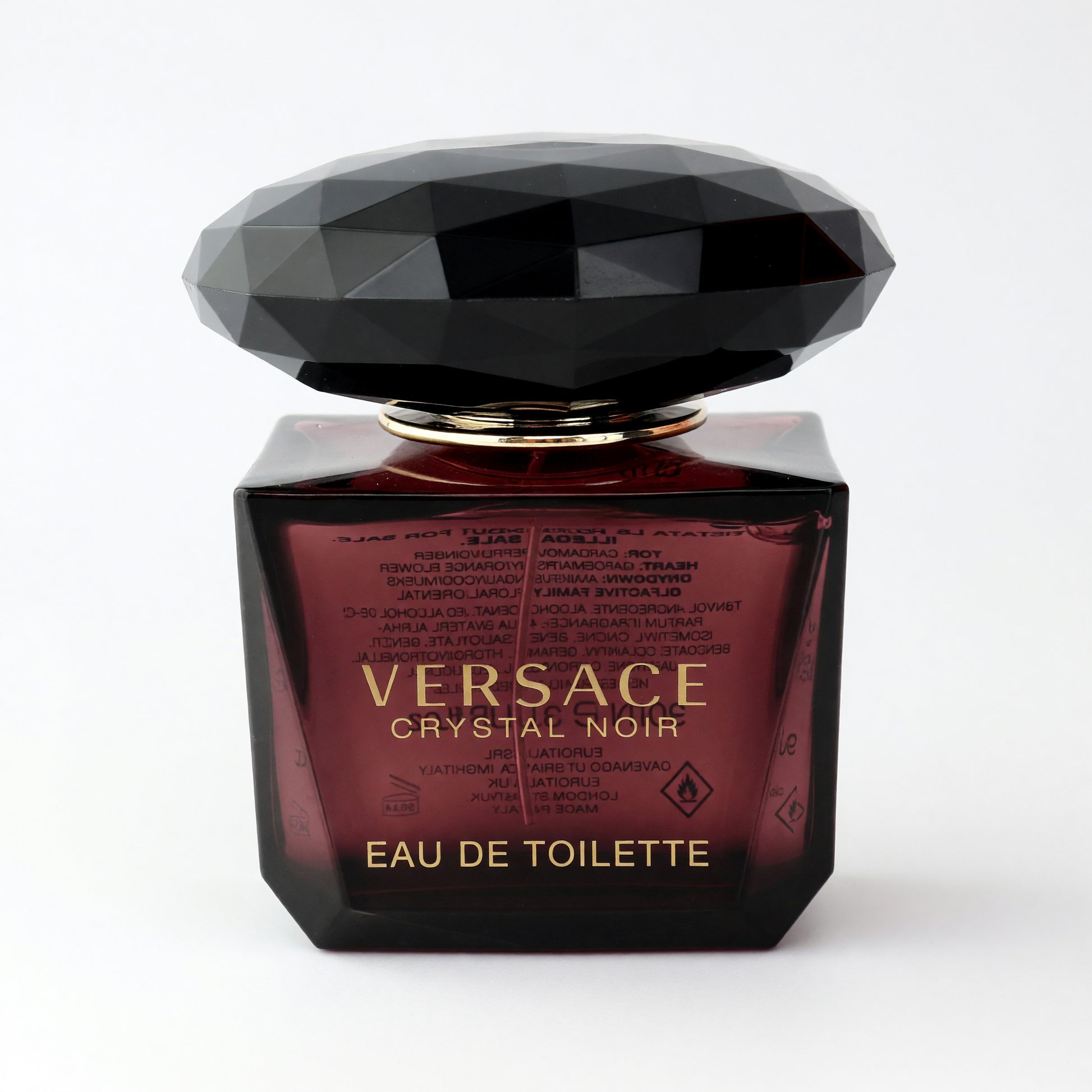 Versace Crystal Noir by Versace, 3 oz EDT Spray for Women TESTER by Versace