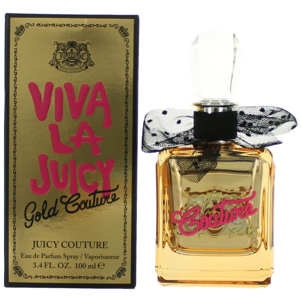 Viva La Juicy Gold Couture by Juicy Couture, 3.4oz EDP Spray women by Juicy Couture