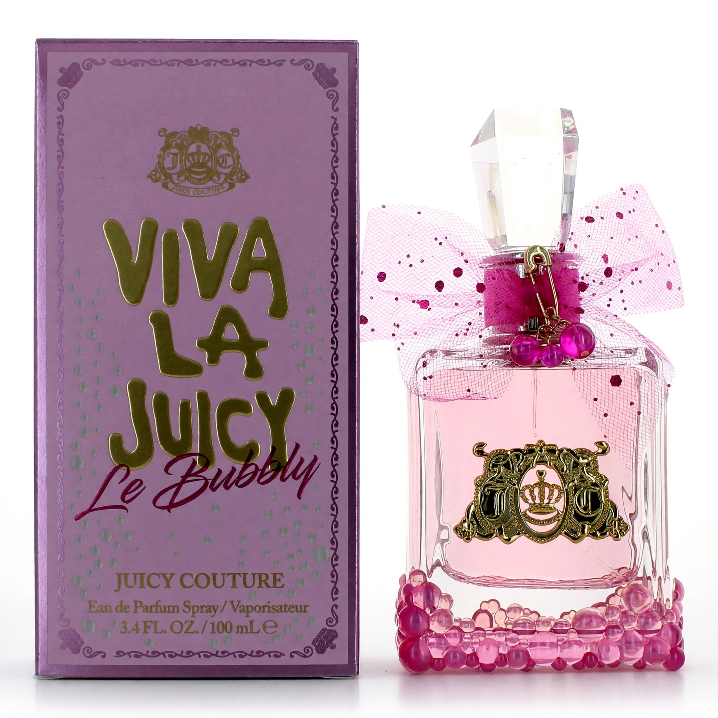 Viva La Juicy Le Bubbly by Juicy Couture, 3.4 oz EDP Spray for Women by Juicy Couture