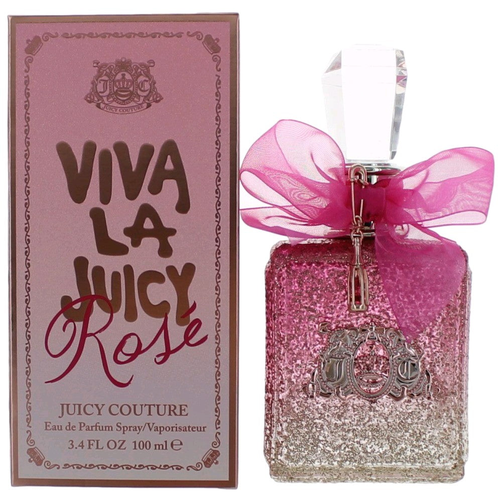 Viva La Juicy Rose by Juicy Couture, 3.4 oz EDP Spray for Women by Juicy Couture