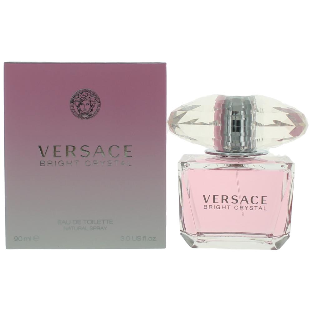 Versace Bright Crystal by Versace, 3 oz EDT Spray for Women by Versace