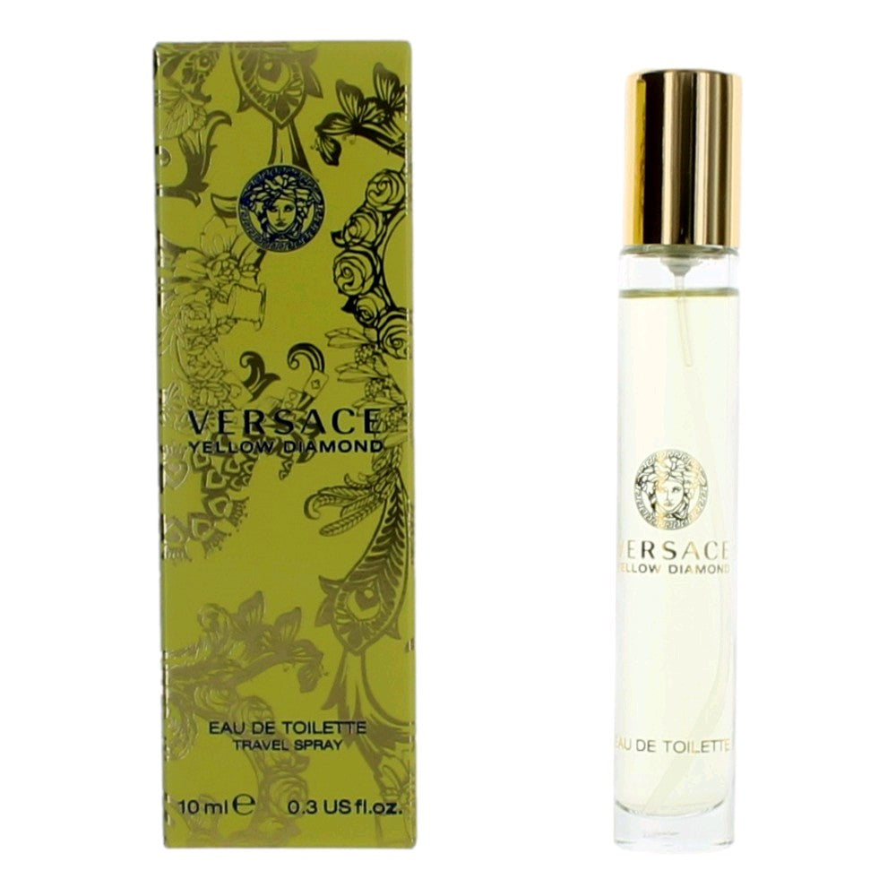 Versace Yellow Diamond by Versace, 0.3 oz EDT Spray for Women by Versace