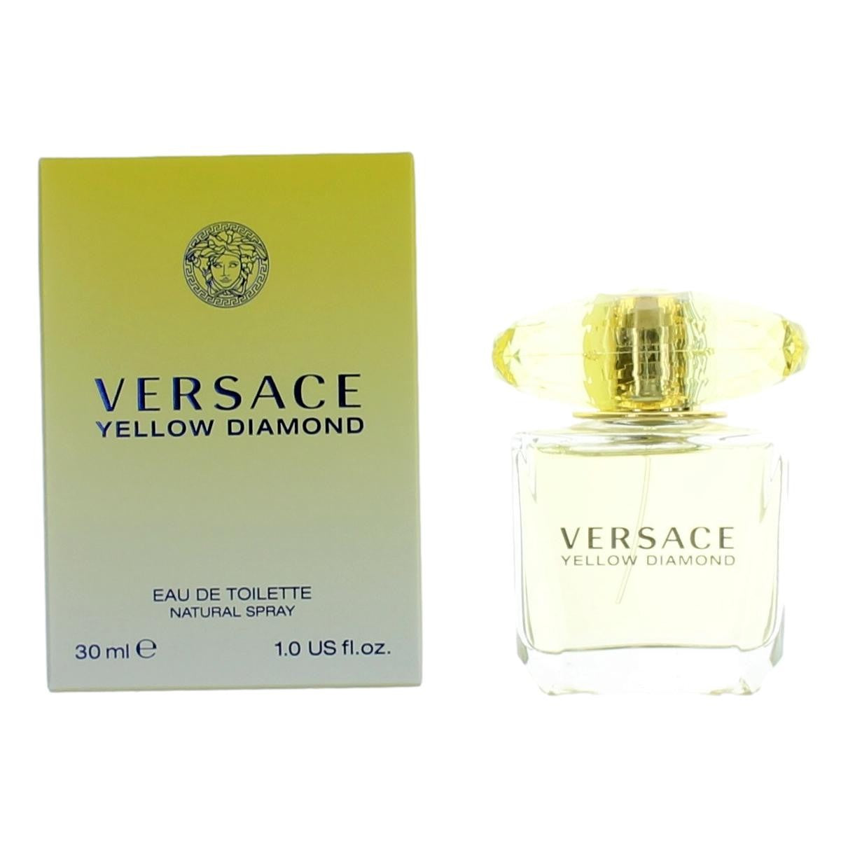 Versace Yellow Diamond by Versace, 1 oz EDT Spray for Women by Versace