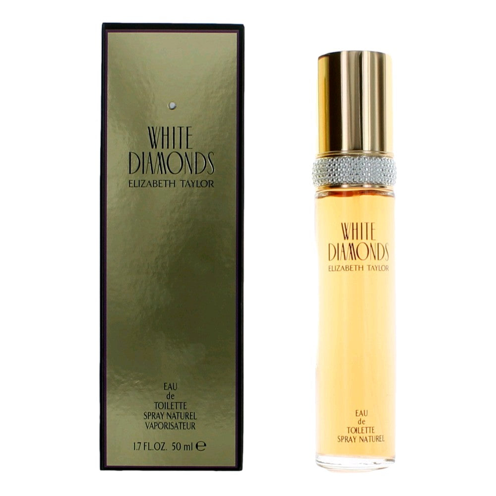 White Diamonds by Elizabeth Taylor, 1.7 oz EDT Spray for Women by Elizabeth Taylor
