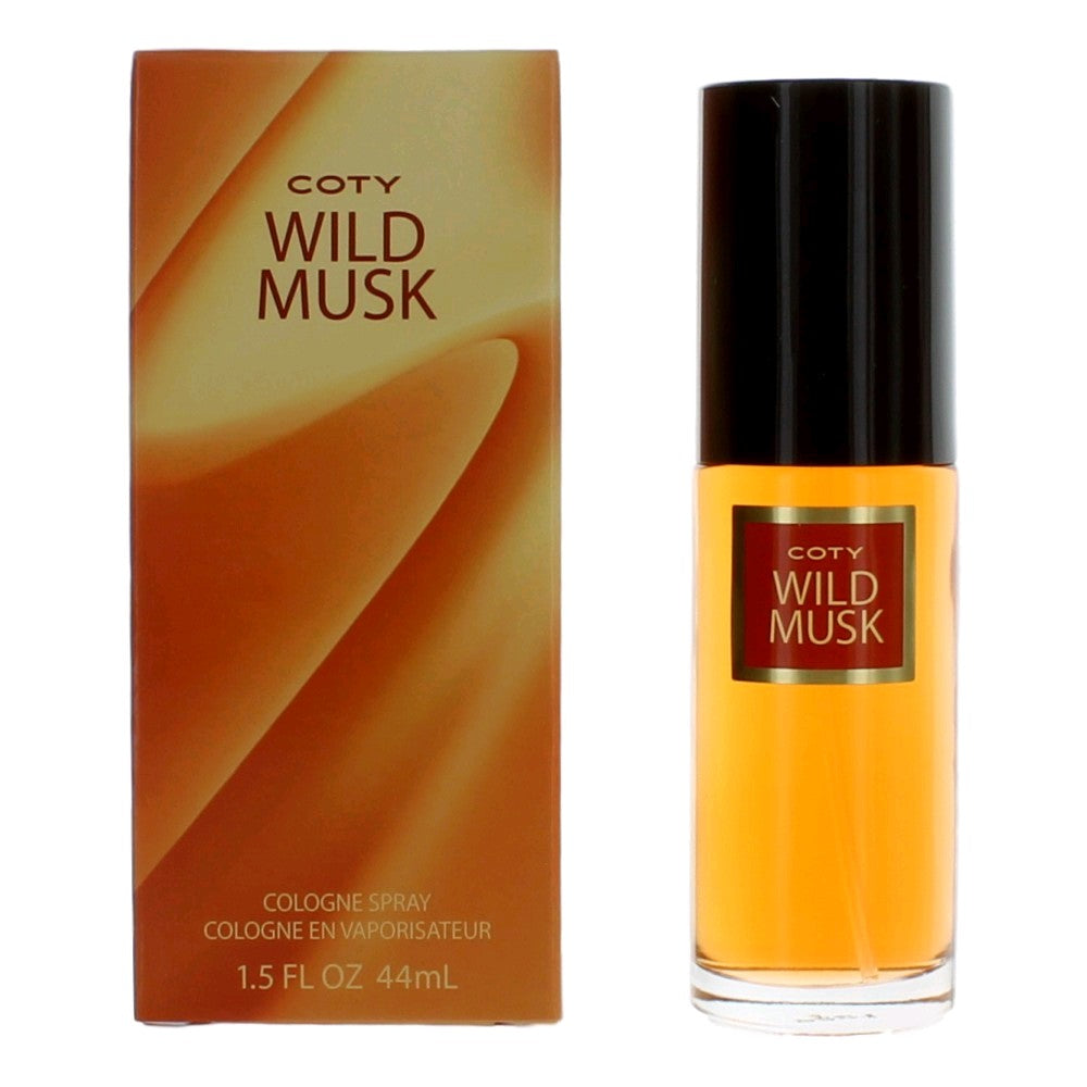 Wild Musk by Coty, 1.5 oz Cologne Spray for Women by Coty