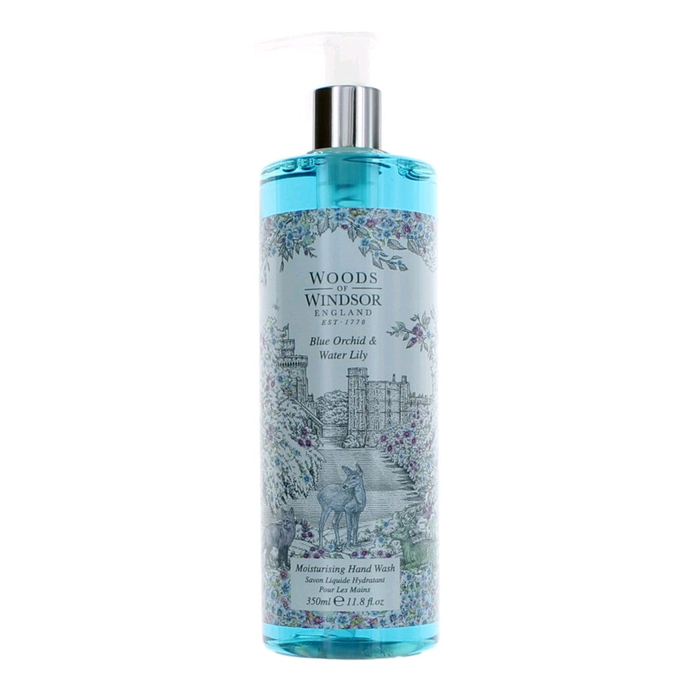 Woods Of Windsor Blue Orchid & Water Lily, 11.8oz Moisturising Hand Wash women by Woods Of Windsor