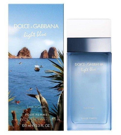 D & G Light Blue Love In Capri Eau De Toilette by Dolce & Gabbana