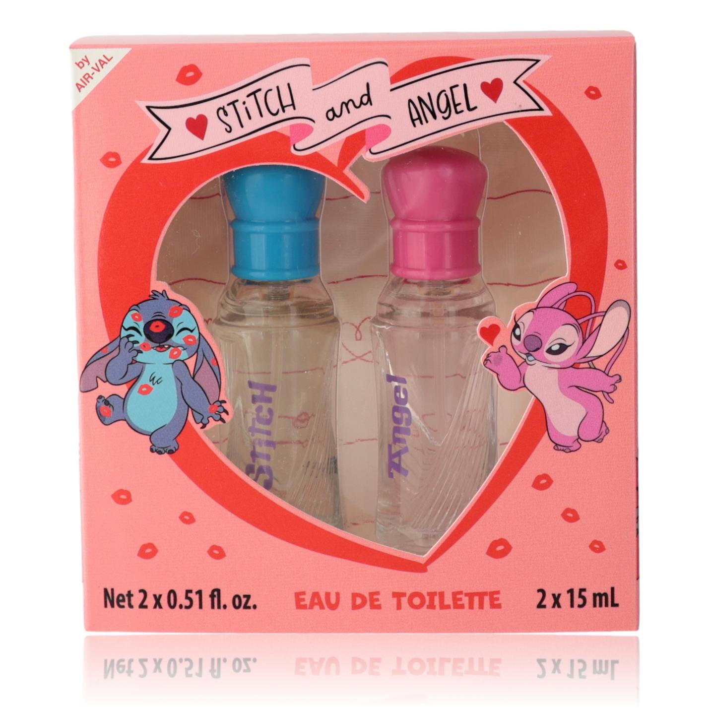 Stitch & Angel by Air-Val International, 2 Piece Gift Set for Kids by Air-Val International