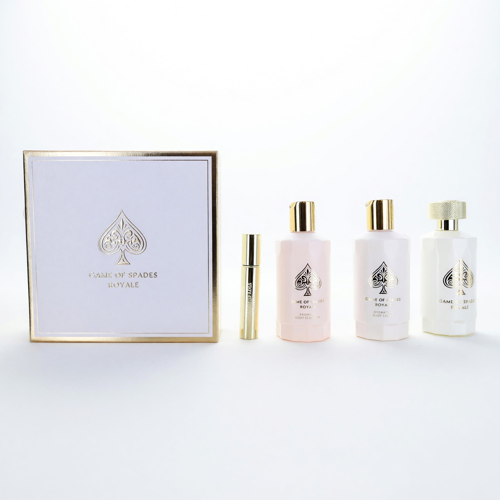 Game of Spades Royale by Jo Milano, 4 Piece Gift Set for Unisex by Jo Milano
