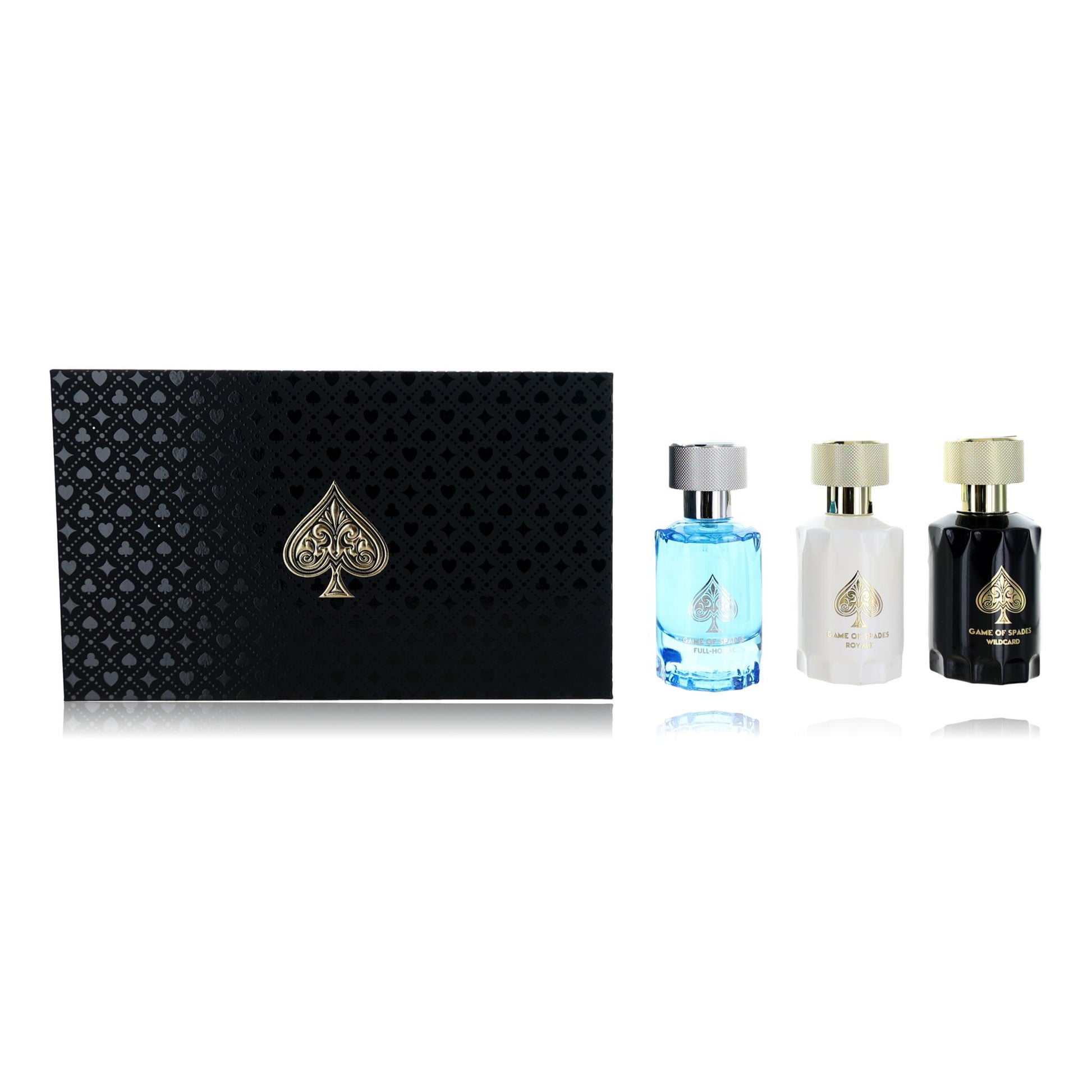 Game of Spades Collection by Games of Spades, 3 Piece Set for Unisex by Jo Milano