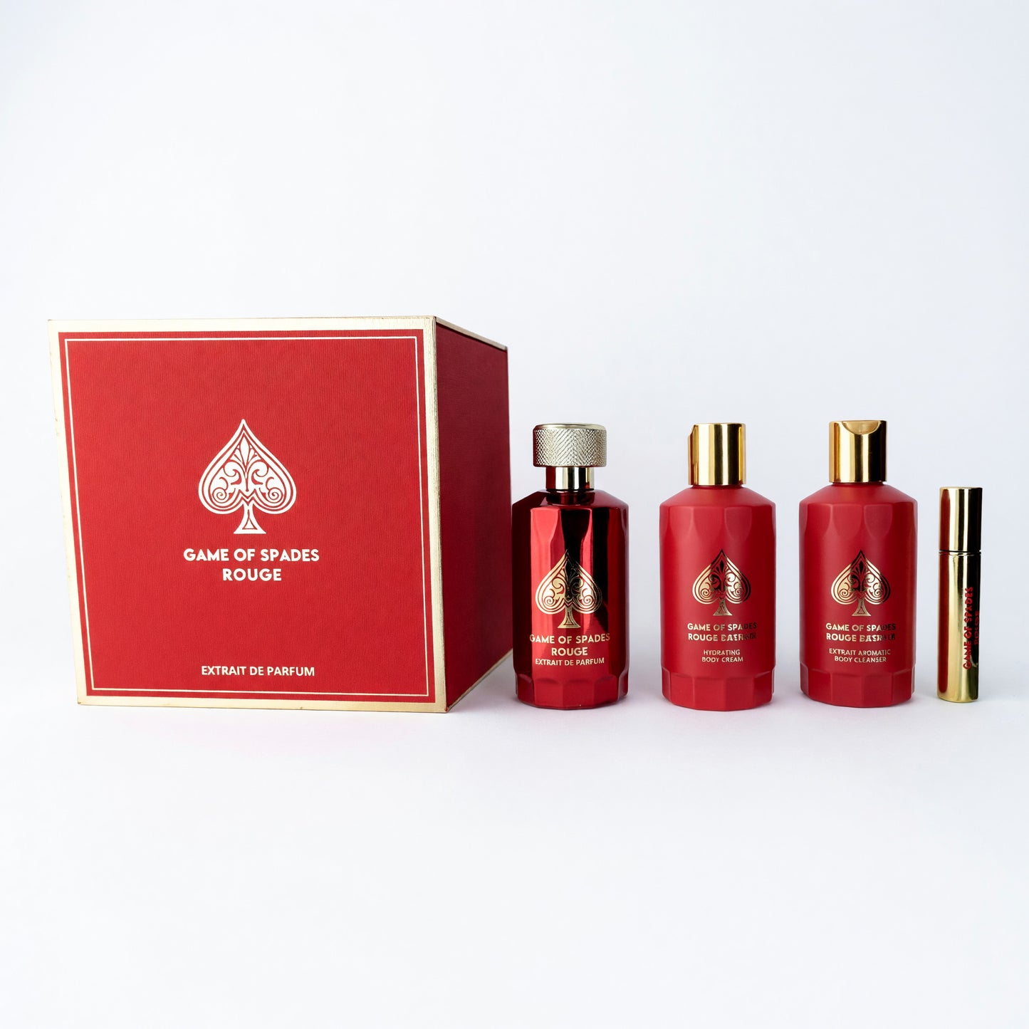 Game of Spades Rouge by Jo Milano 4 Piece Gift Set for Unisex by Jo Milano