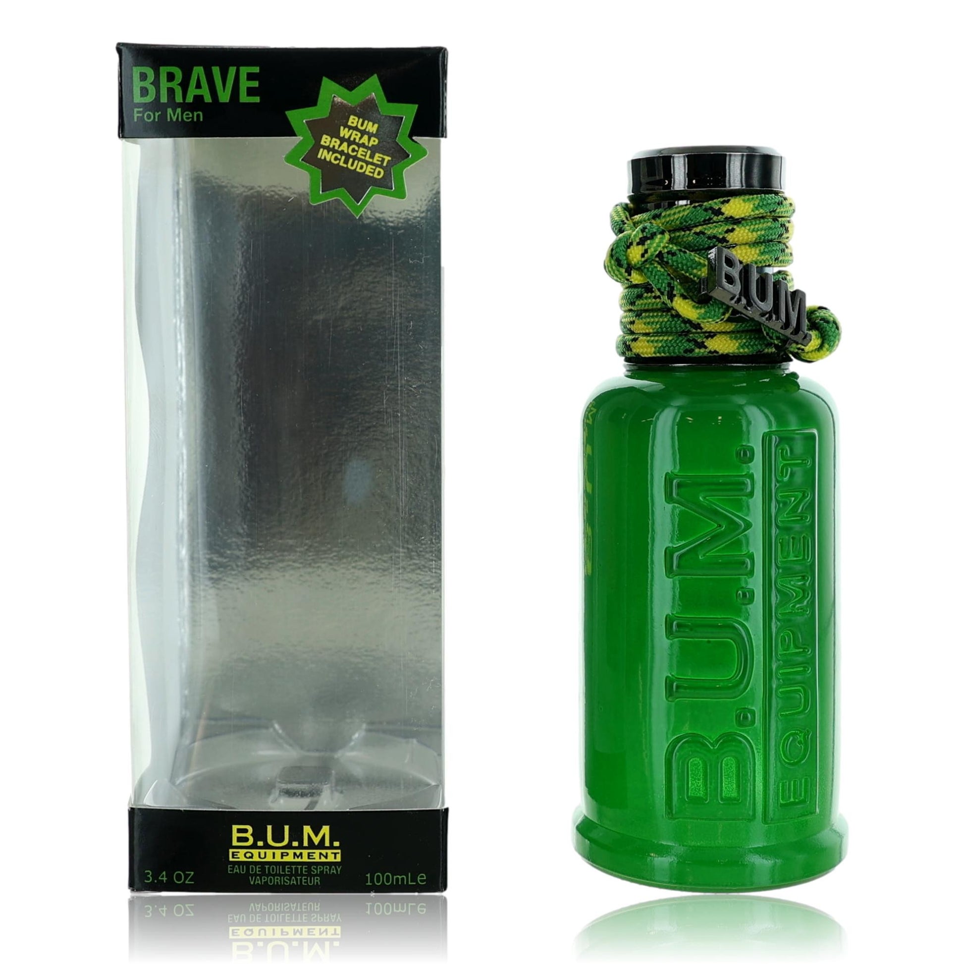 Brave by B.U.M Equipment, 3.4 oz EDT Spray for Men by B.U.M Equipment