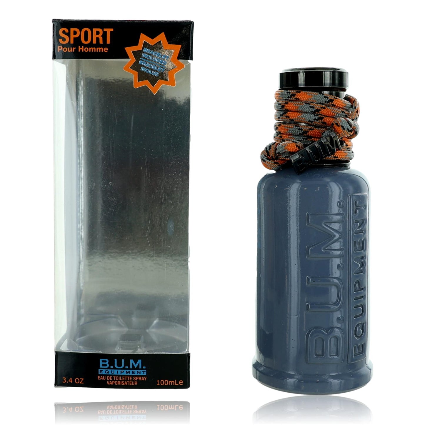 Sport by B.U.M. Equipment, 3.4 oz EDT Spray for Men by B.U.M Equipment