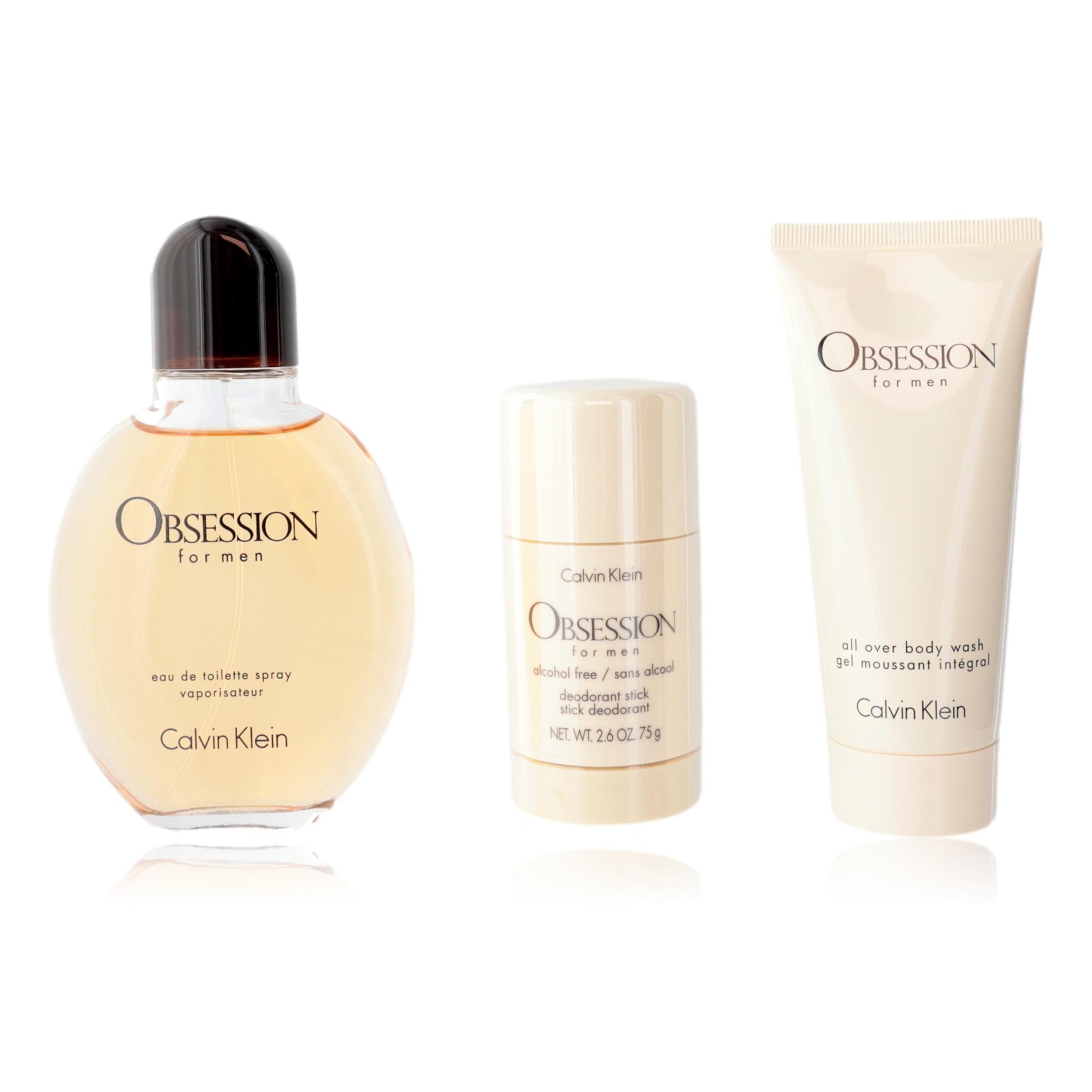 Obsession by Calvin Klein, 3 Piece Set for Men by Calvin Klein