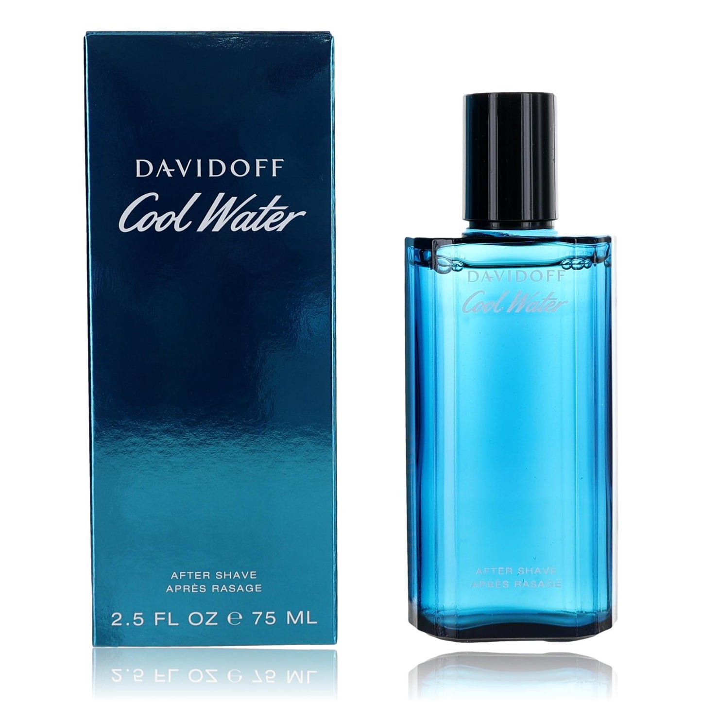 Cool Water by Davidoff, 2.5 oz After Shave Splash for Men by Davidoff