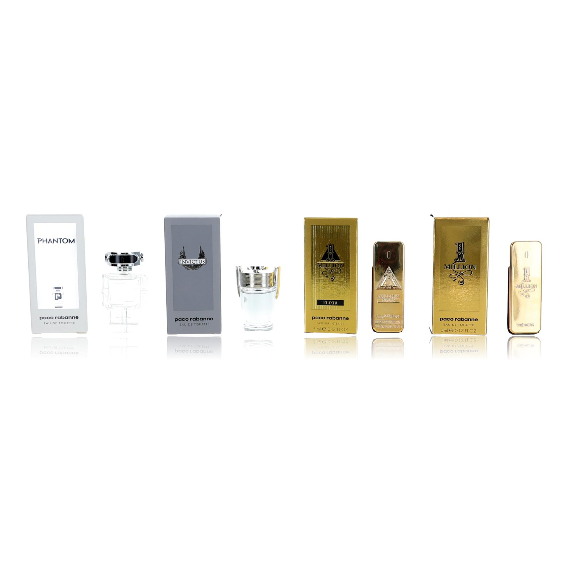 Paco Rabanne by Paco Rabanne, 4 Piece Gift Set for Men by Paco Rabanne