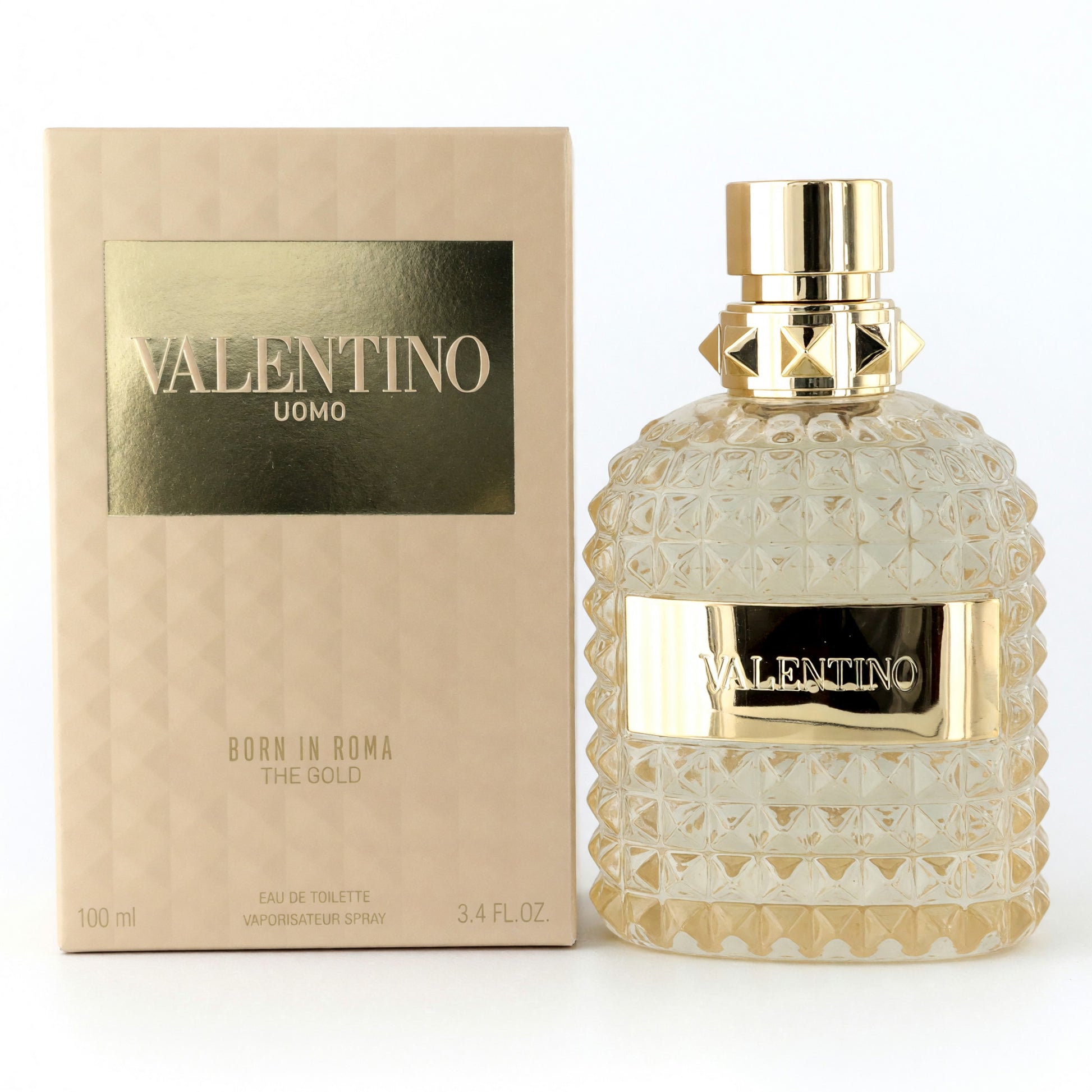 Valentino Uomo Born in Roma The Gold by Valentino 3.4oz EDT Spray men by Valentino