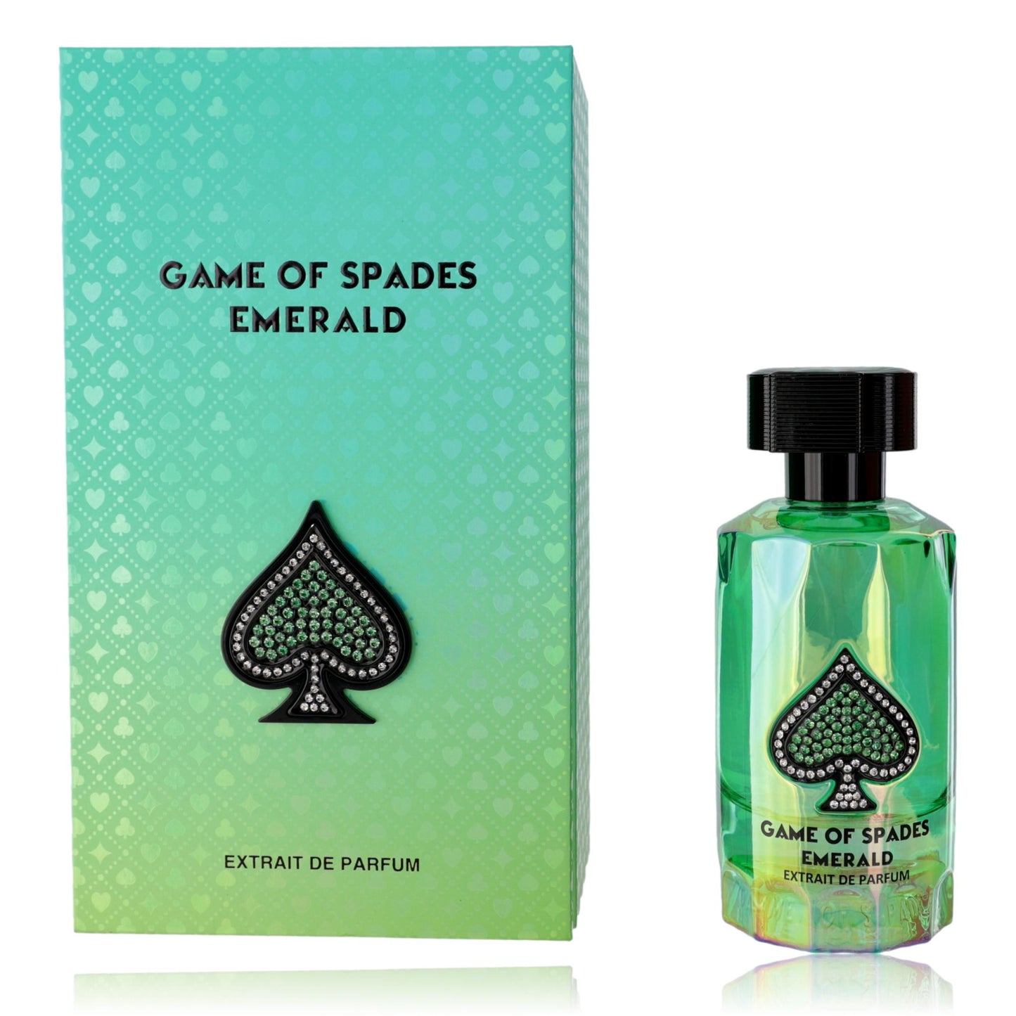 Game of Spades Emerald by Jo Milano, 3 oz Extrait de Parfum for Unisex by Jo Milano
