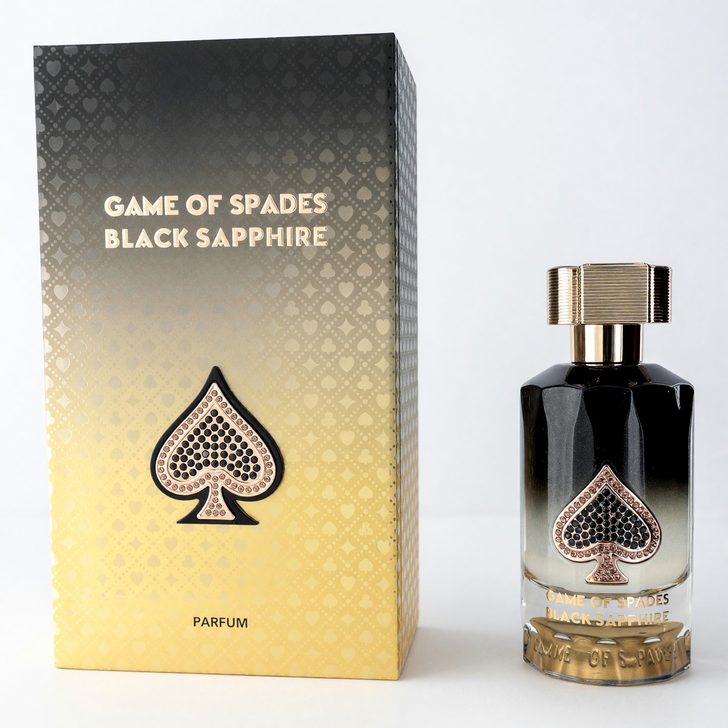 Game of Spades Black Sapphire by Jo Milano, 3oz Parfum Spray for Unisex by Jo Milano