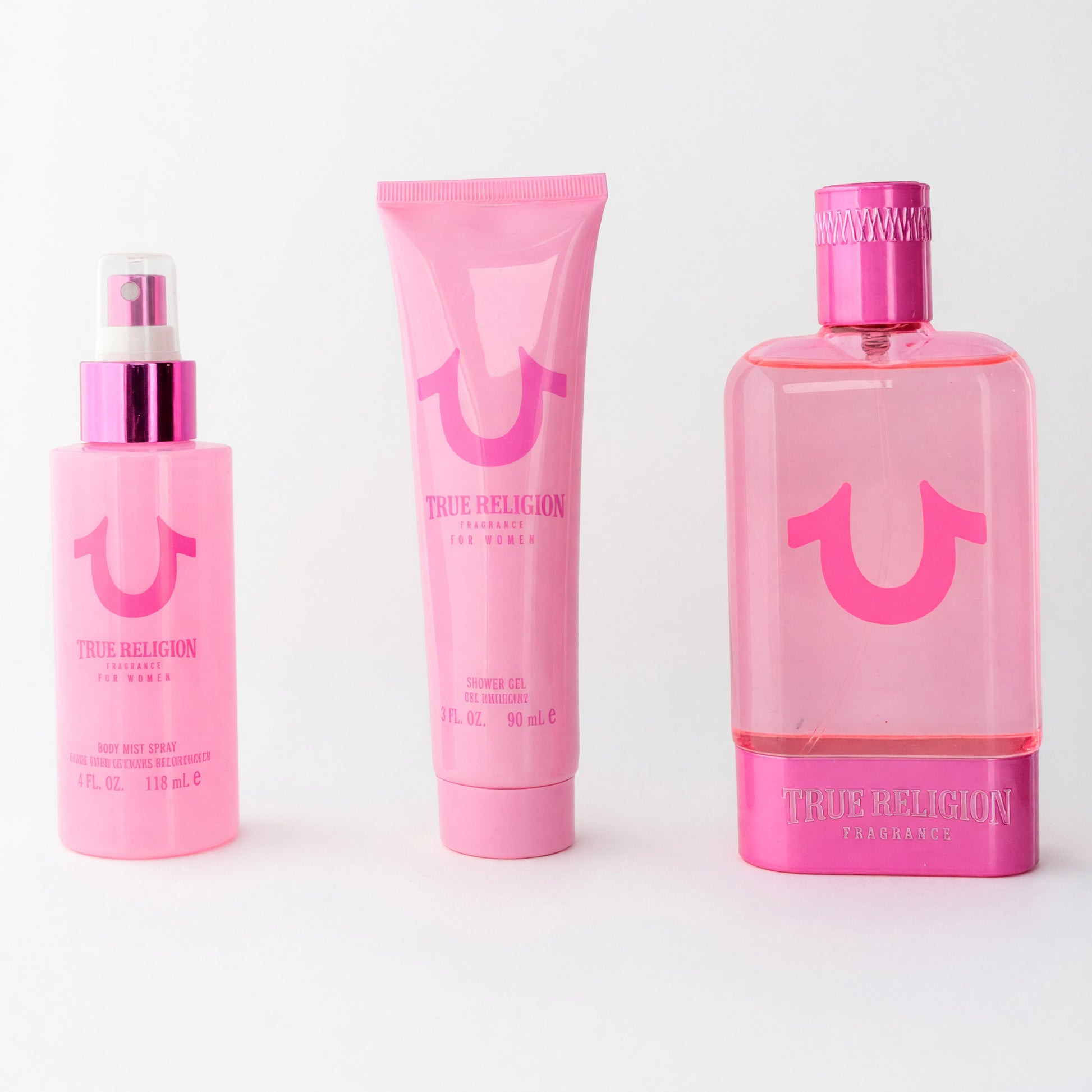 True Religion Pink by True Religion, 3 Piece Gift Set for Women by true religion