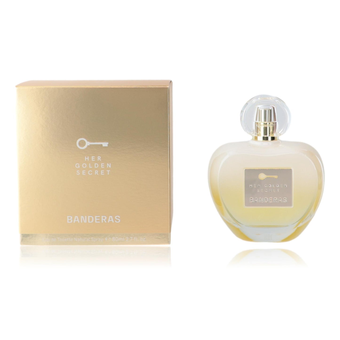 Her Golden Secret by Antonio Bandera, 2.7 oz EDT Spray for Women by Antonio Banderas