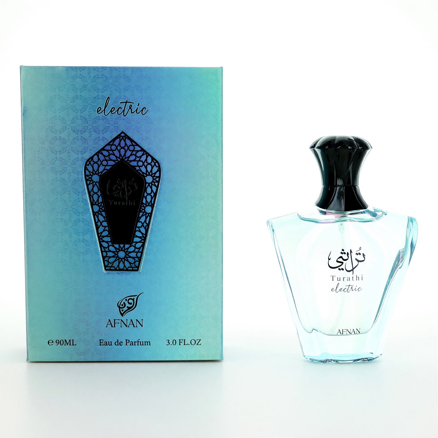 Electric Turathi by Afnan, 3 oz EDP Spray for Unisex by Afnan