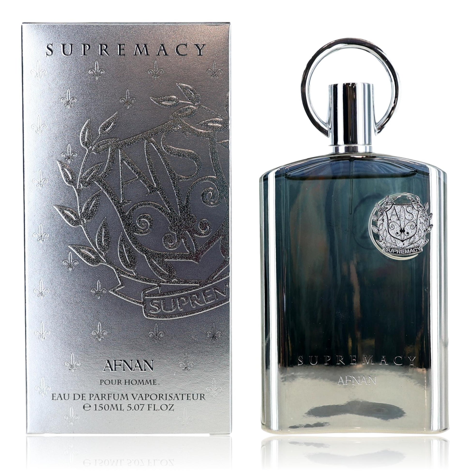 Supremacy Silver by Afnan, 5.07 oz EDP Spray for Men by Afnan