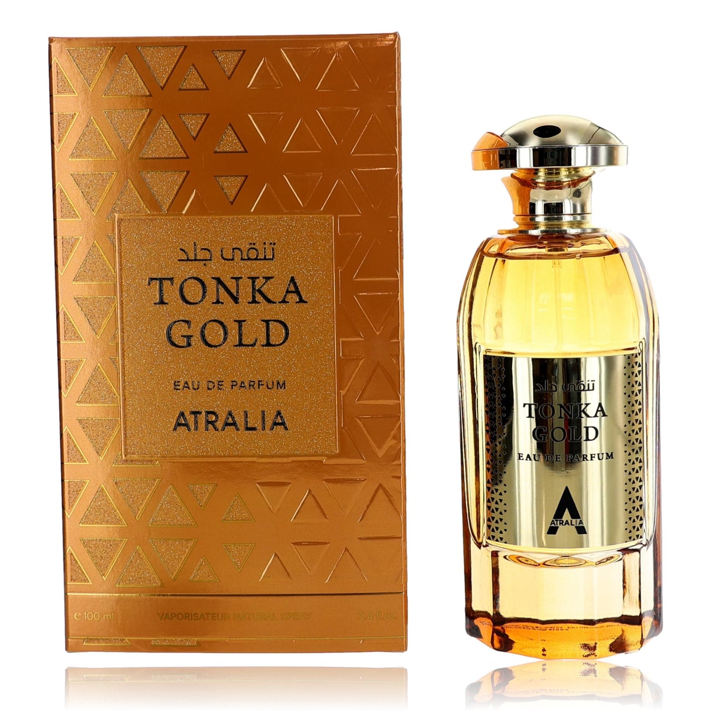 Tonka Gold by Atralia, 3.4 oz EDP Spray for Unisex by Atralia