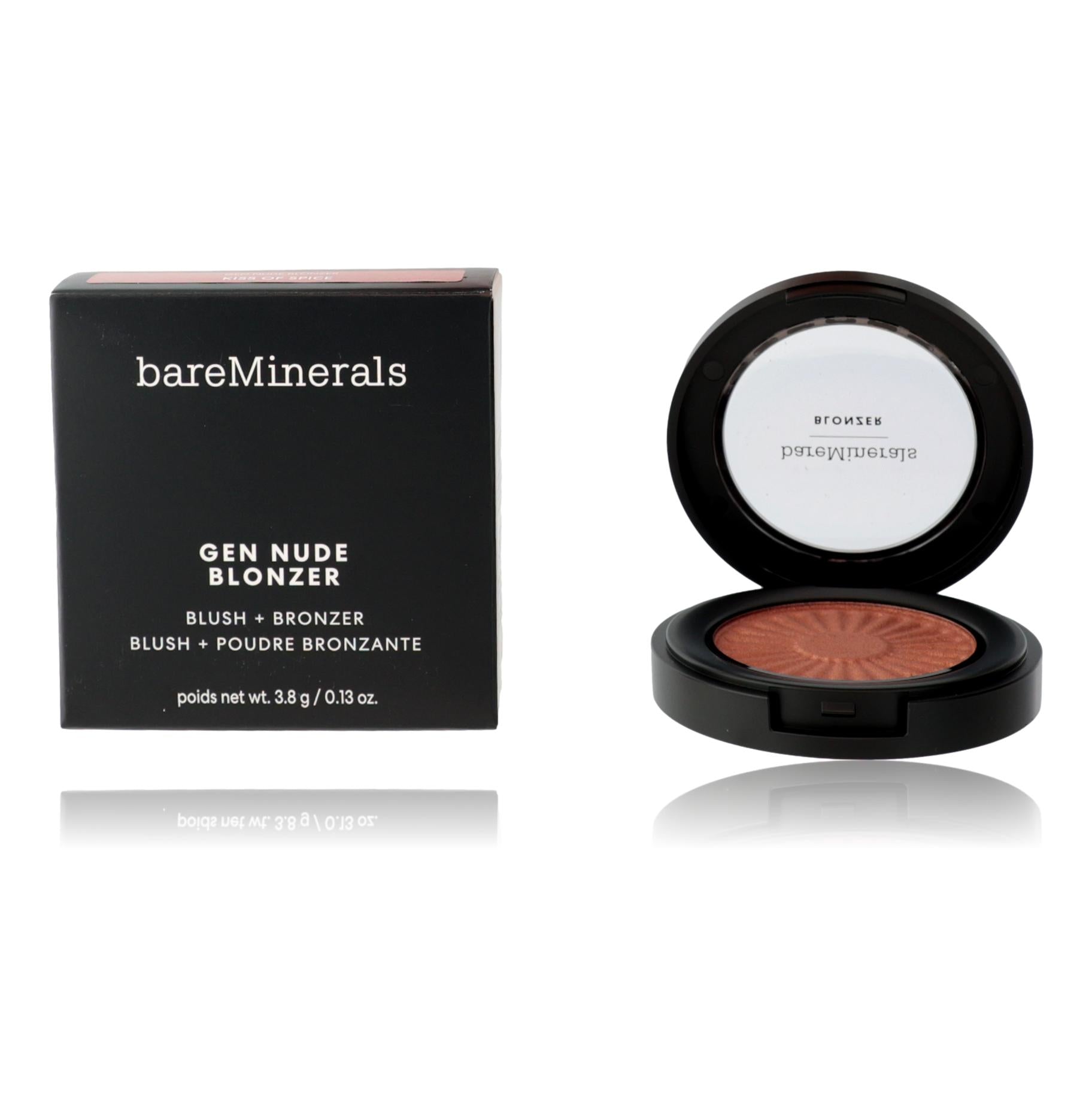 Bare Minerals Gen Nude Blonzer, .13oz Blush & Bronzer - Kiss of Spice by bareMinerals