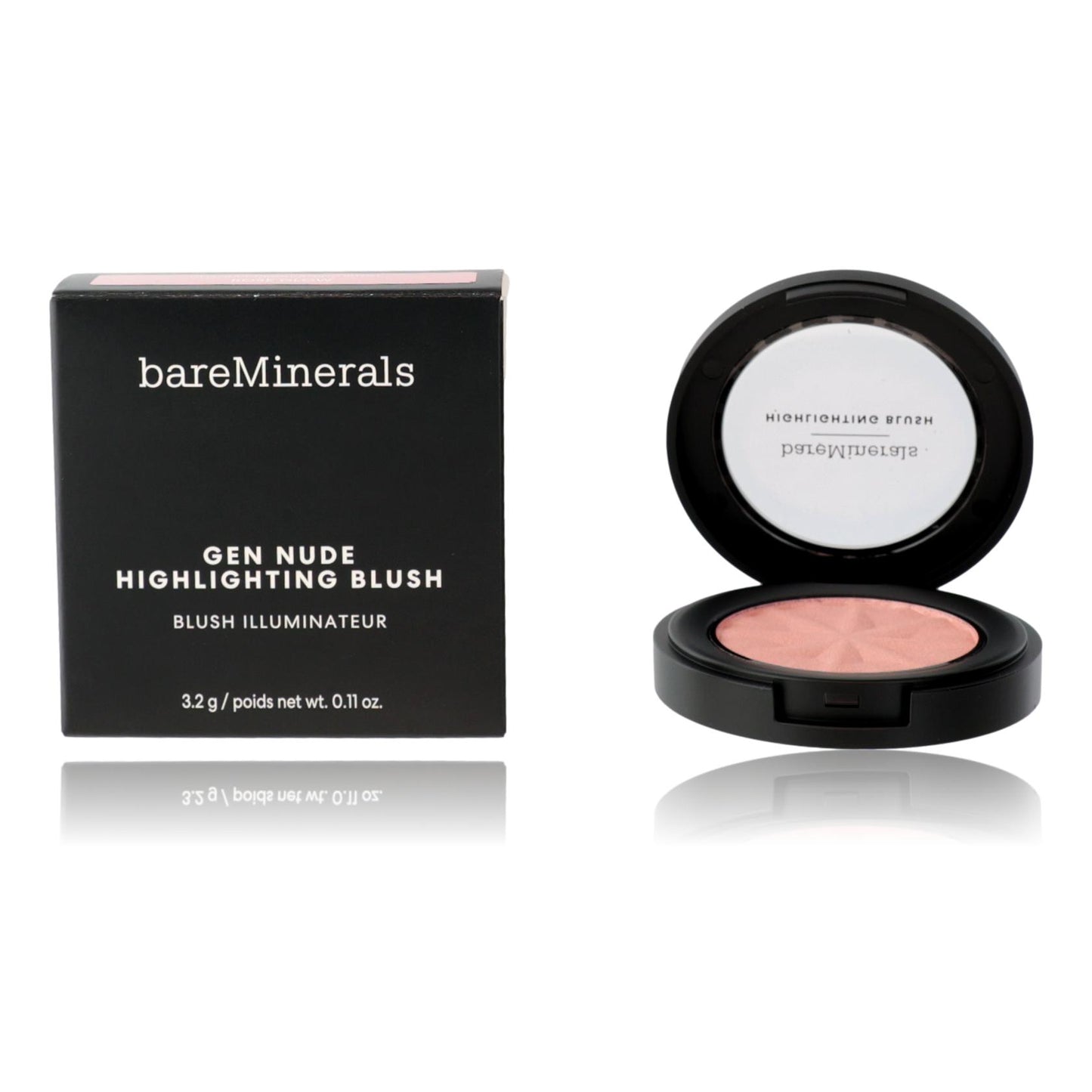 Bare Minerals Gen Nude Highlighting Blush, .11oz Highlighting Blush - Rose Glow by bareMinerals