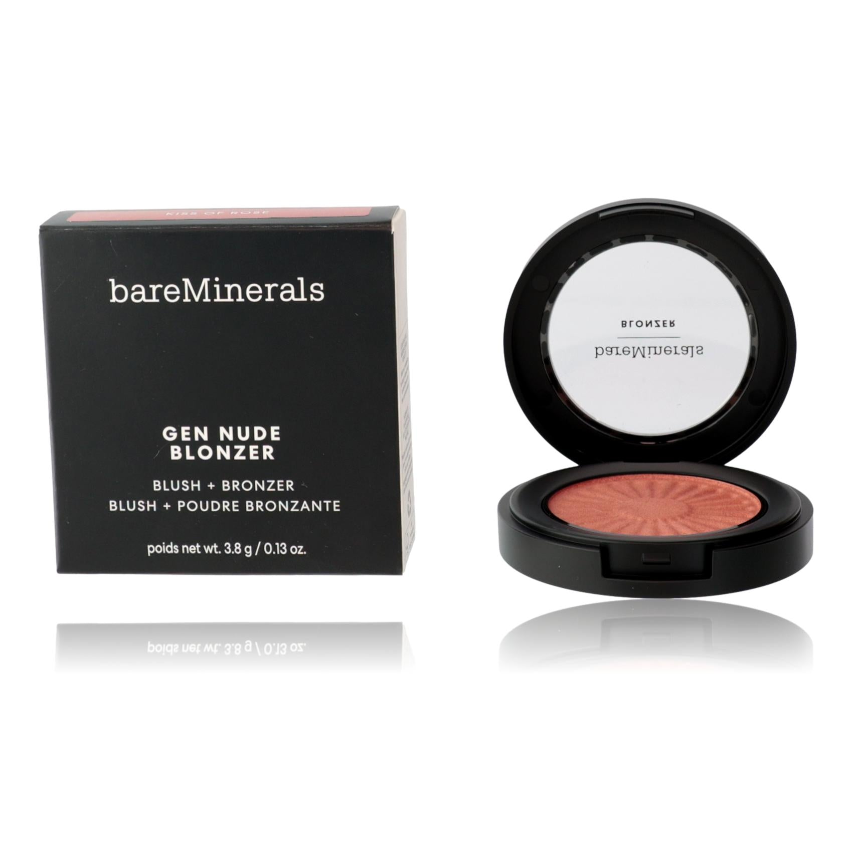 Bare Minerals Gen Nude Blonzer, .13oz Blush & Bronzer - Kiss Of Rose by bareMinerals