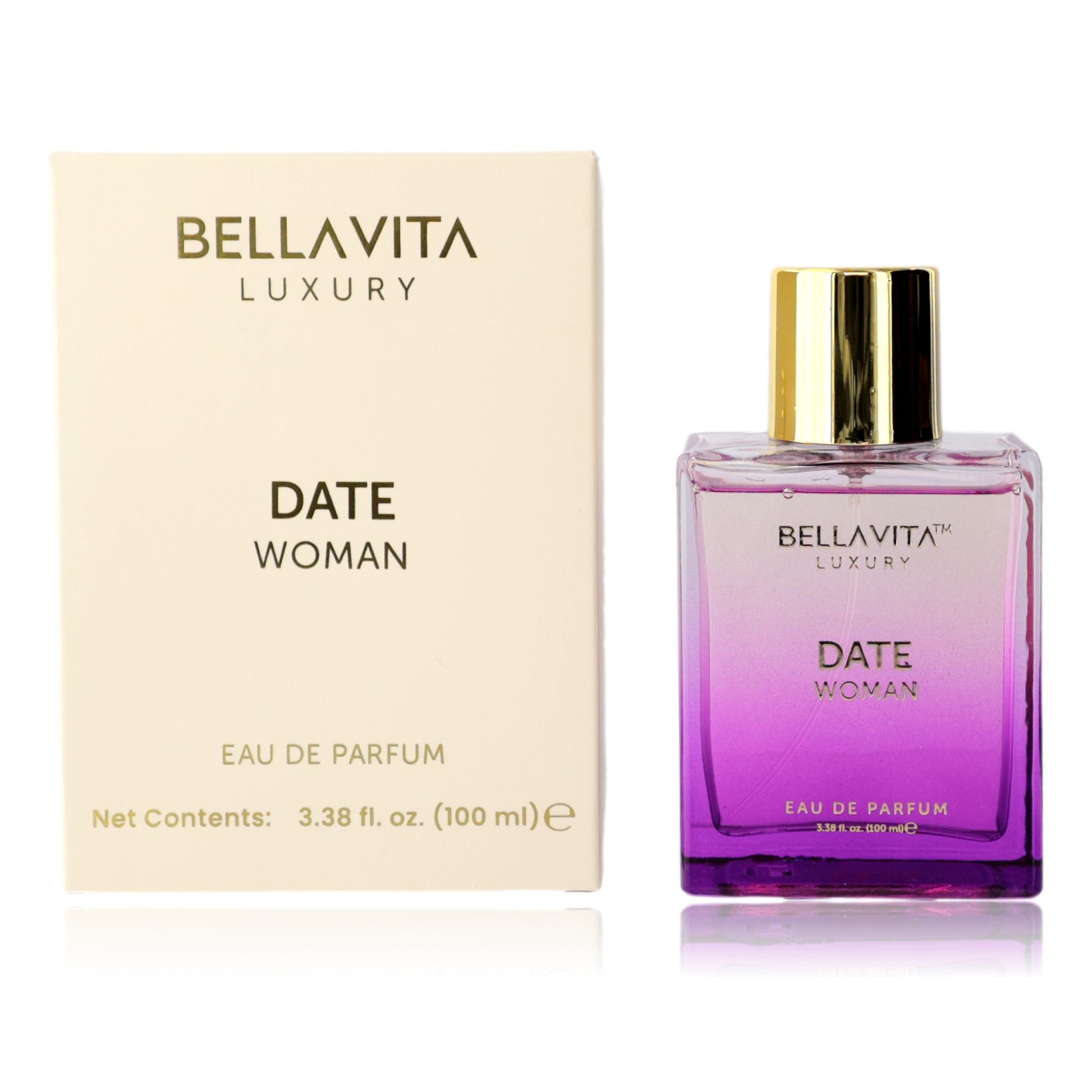 Date Women by Bellavita, 3.3 oz EDP Spray for Women by Bellavita