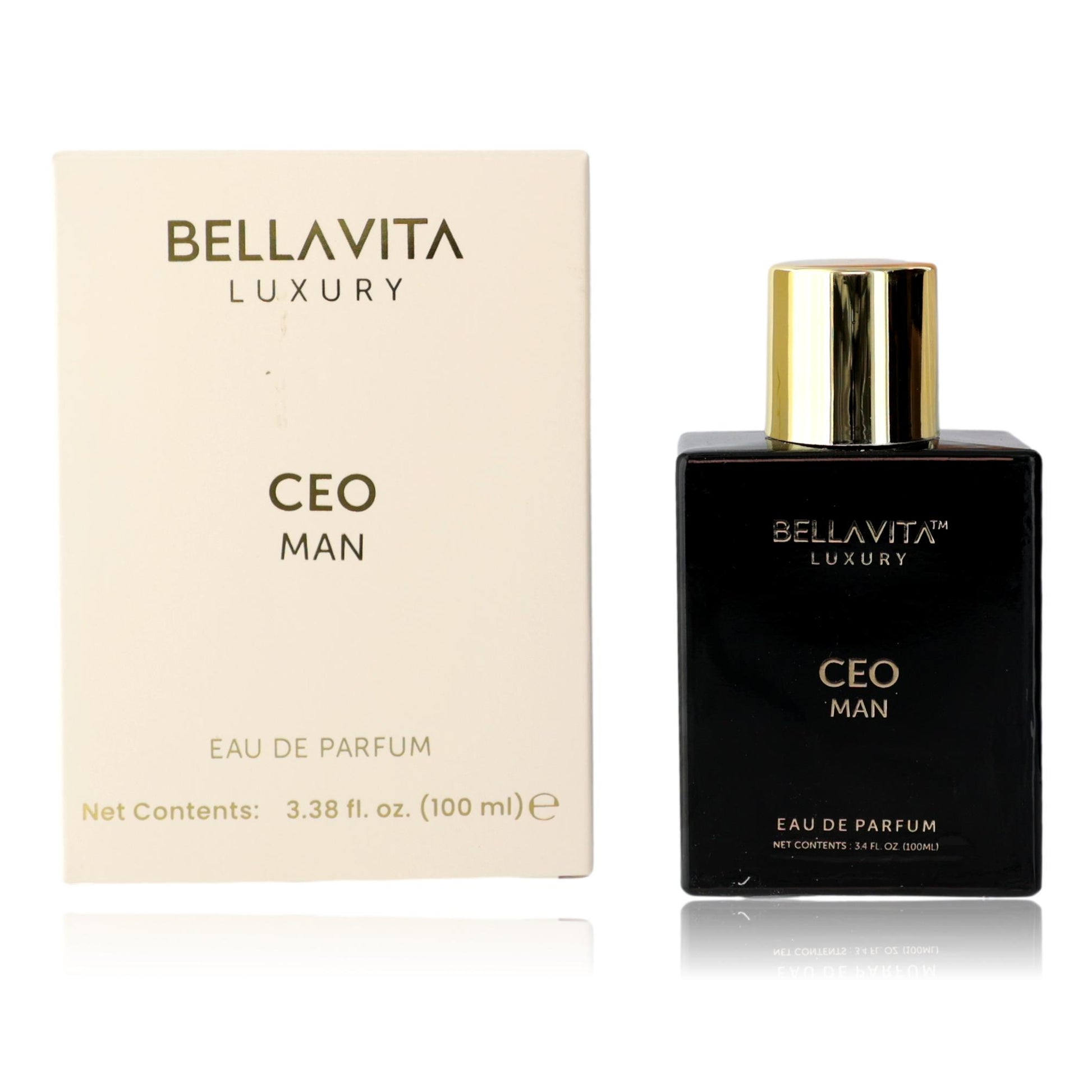 CEO Man by Bellavita, 3.3 oz EDP Spray for Men by Bellavita