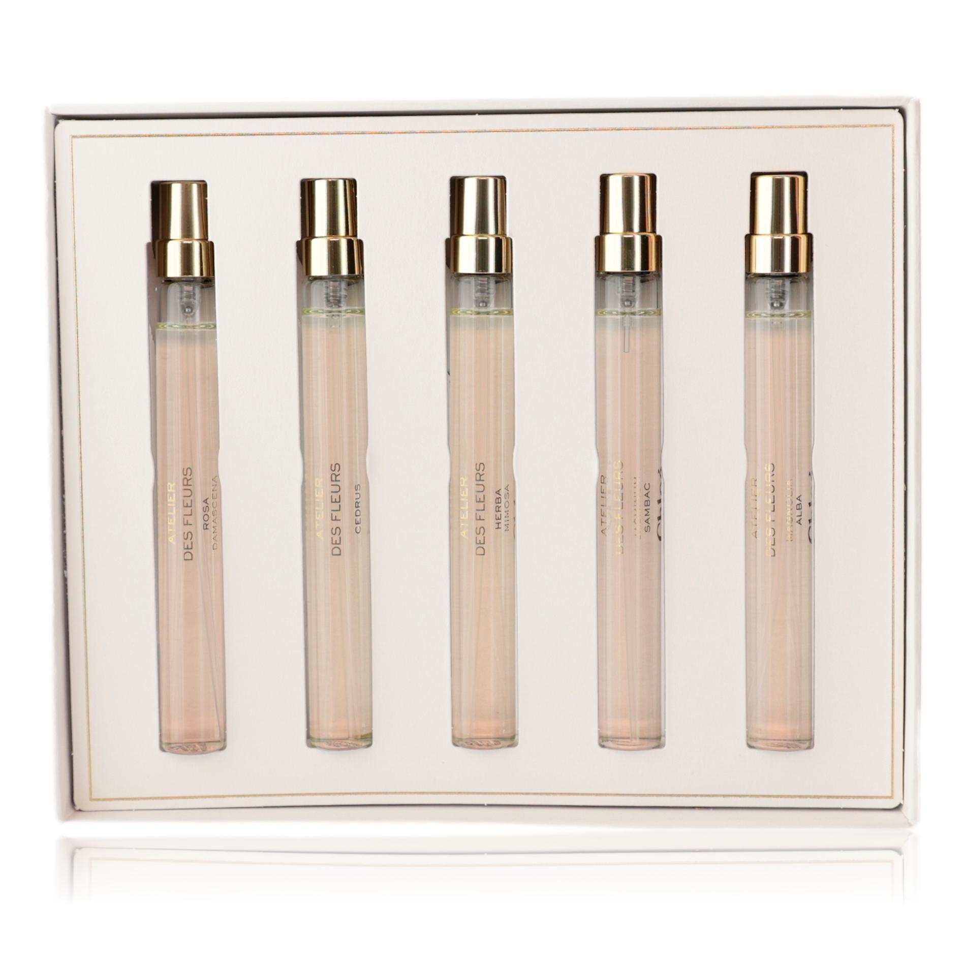 Chloe Atelier Des Fleurs by Chloe, 5 Piece Travel Set for Women by Chloe